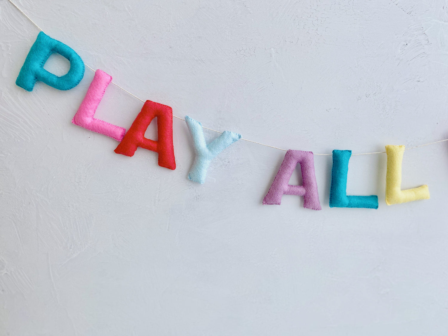 Playroom Sign, Play Sign, Felt Wall Hanging, Felt Letters, Toddler Boy Playroom, Boys Playroom Decor
