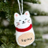 Custom Cat Ornament, Personalized Cat Memorial Ornament, Felt Christmas Tree Decorations, Pet Loss Gifts, Cat Mom Gifts
